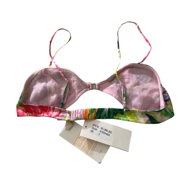 Rococo Sand- Lora Bustier in Multicolor Hibiscus - Picture 2 of 3